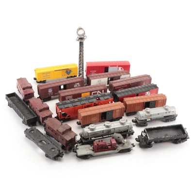 Lionel O Scale Freight Cars, Oil Tankers, and More Train Accessories