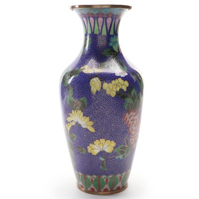 Chinese Cloisonné Enamel Vase
