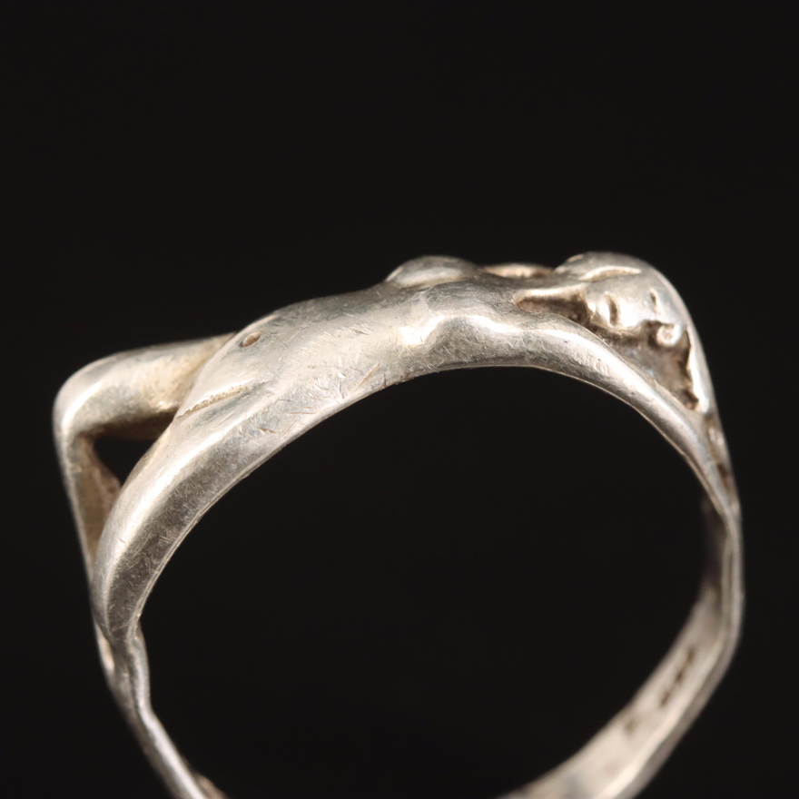 Sterling Figural Ring