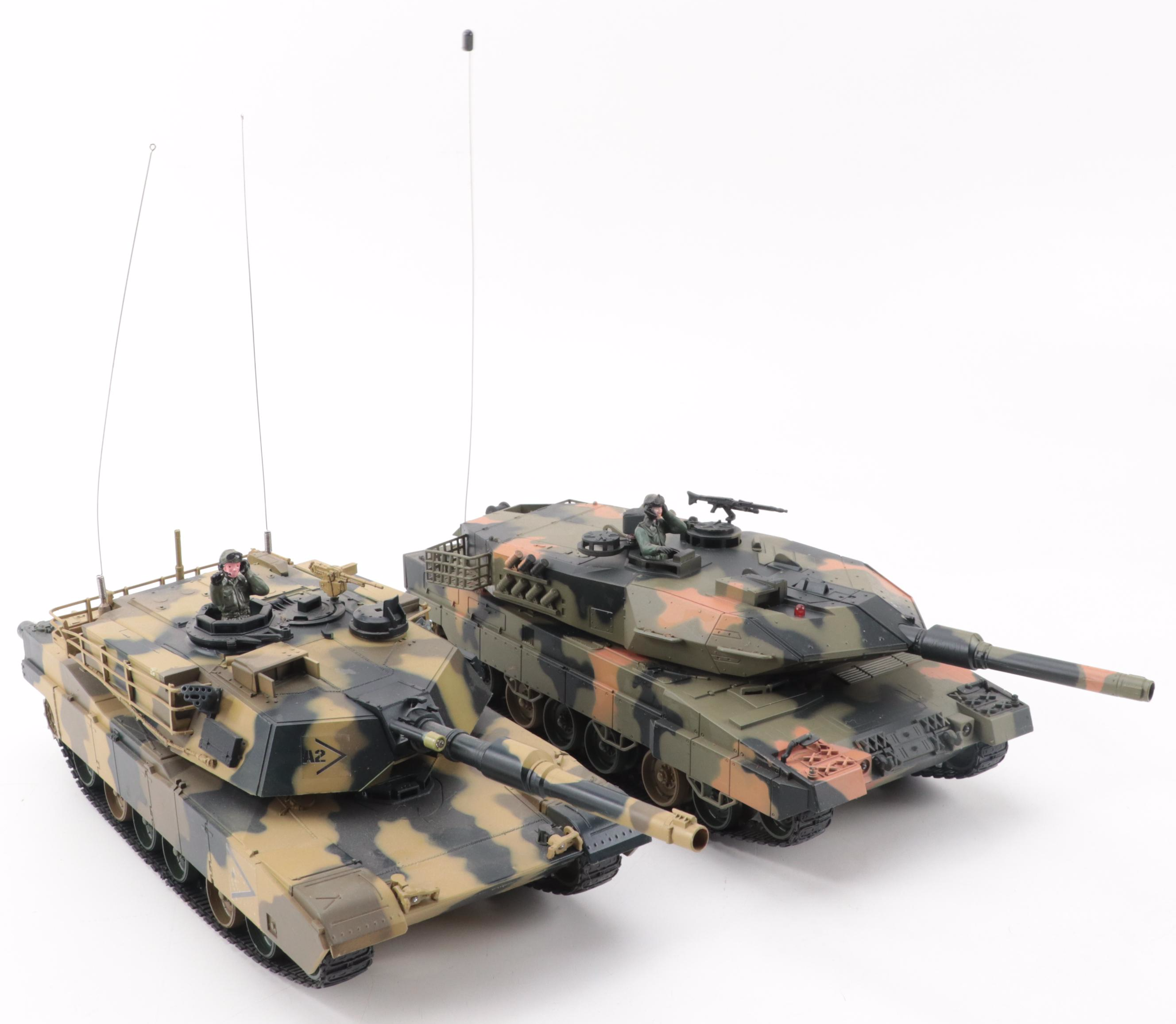 Hen Long Leopard A5, Type 90 Panzer and M1A2 Abrams RemoteControl