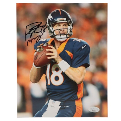 Denver Broncos Peyton Manning Signed Giclée Print