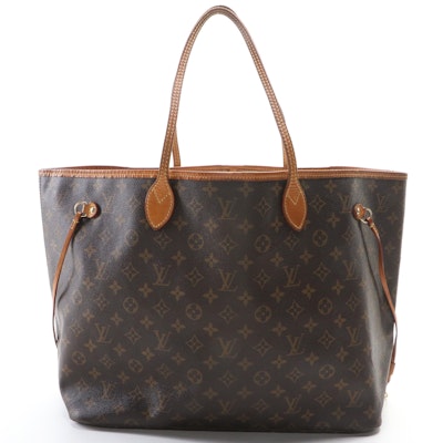 Louis Vuitton Neverfull GM in Monogram Canvas and Vachetta Leather