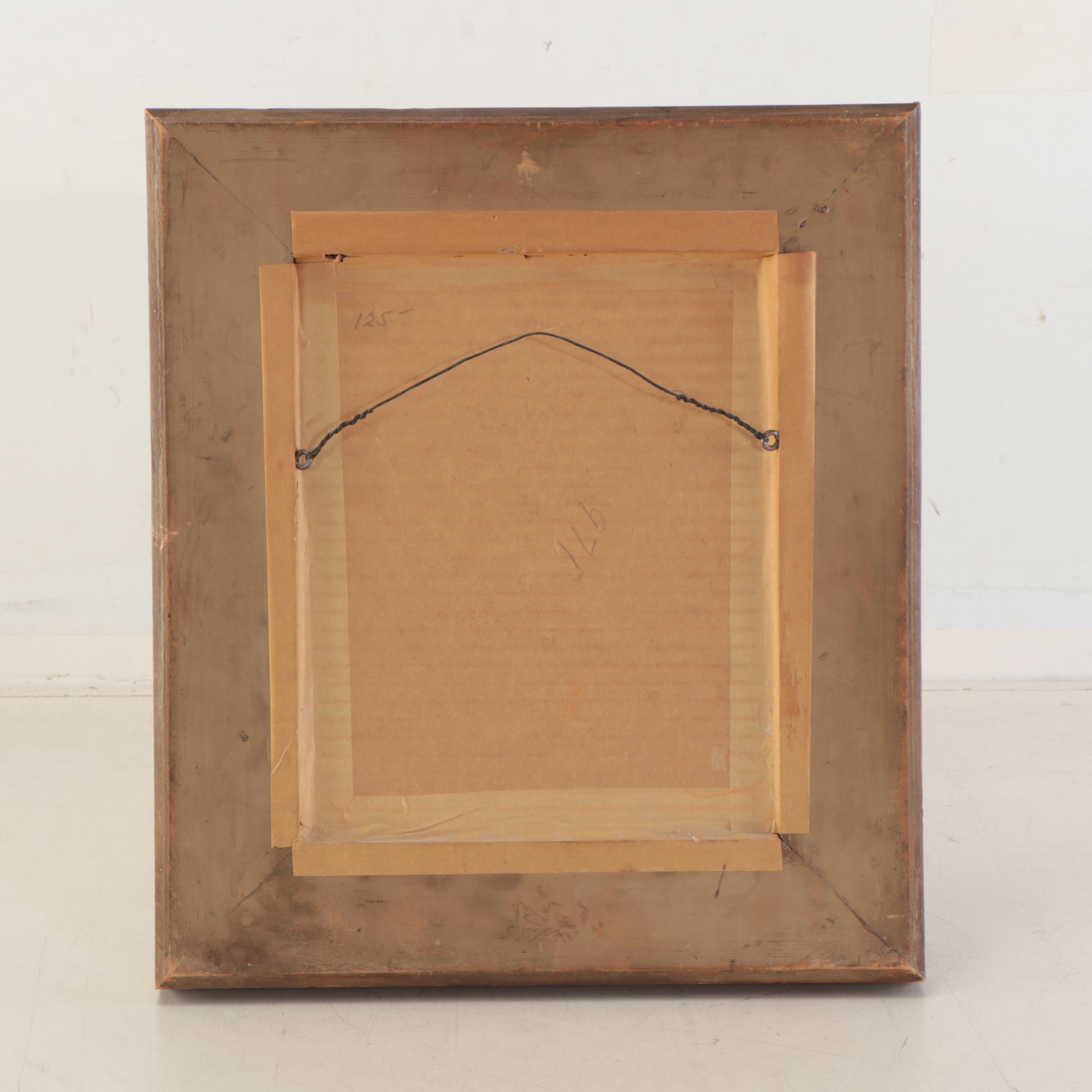 PierreAuguste Renoir Restrike Etching "Sur la plage, à Berneval" EBTH