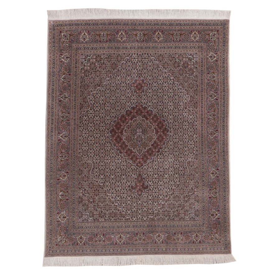 5'1 x 7'1 Hand-Knotted Persian Moud Area Rug