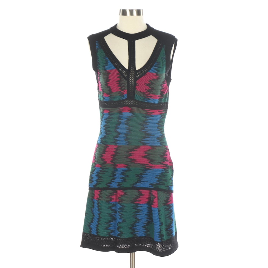 Missoni Knit Cut-Out Top and Skirt Set