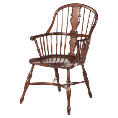 Jonathan Charles Country Farmhouse Collection Splat Back Windsor Armchair