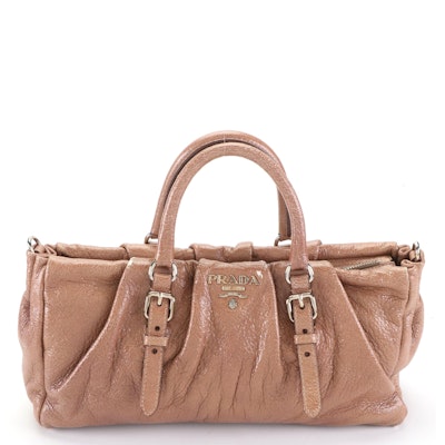 Prada Two-Way Bag BN1602 in Cervo Lux Leather