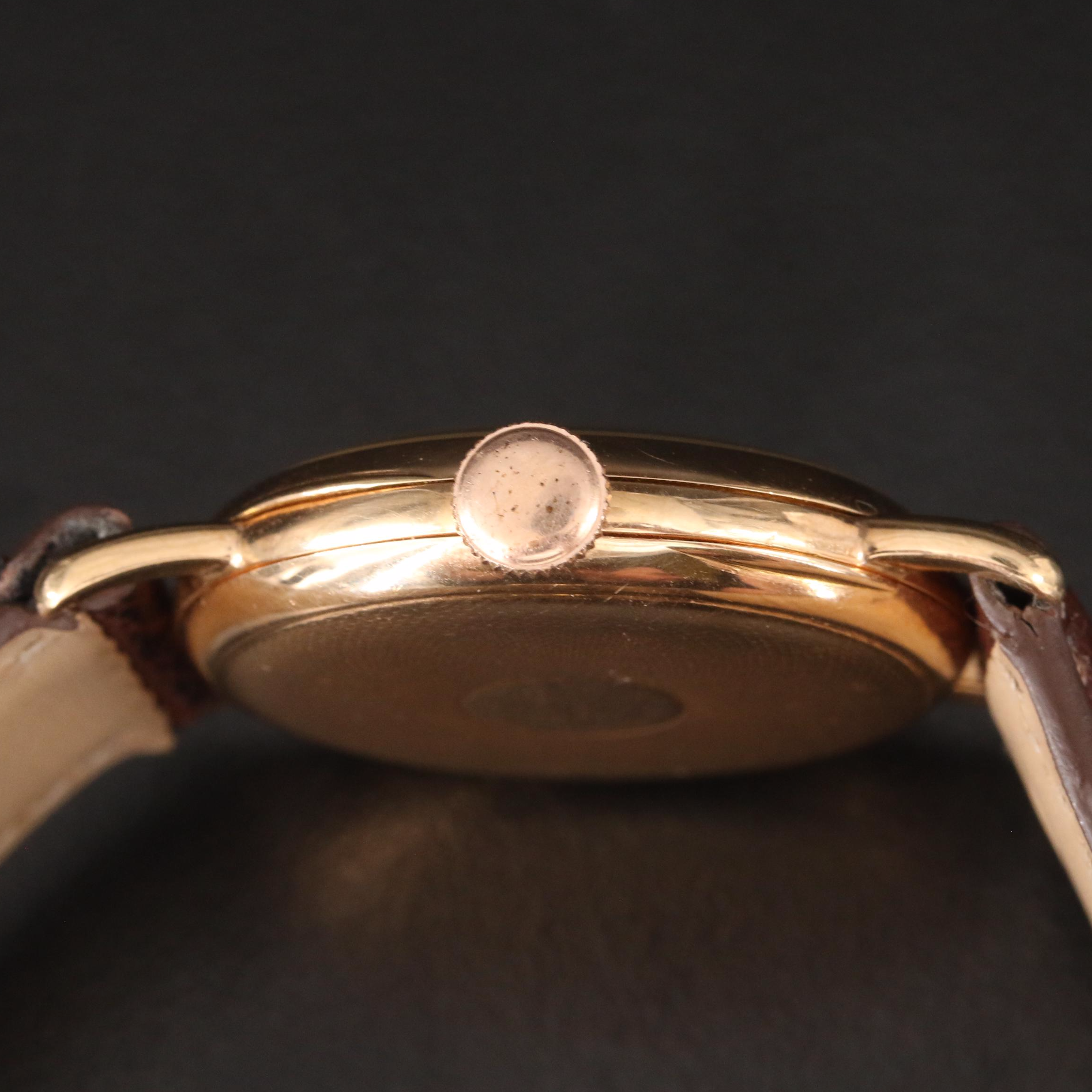 18K Patek Philippe & Co. Pocket Watch Conversion Wristwatch EBTH