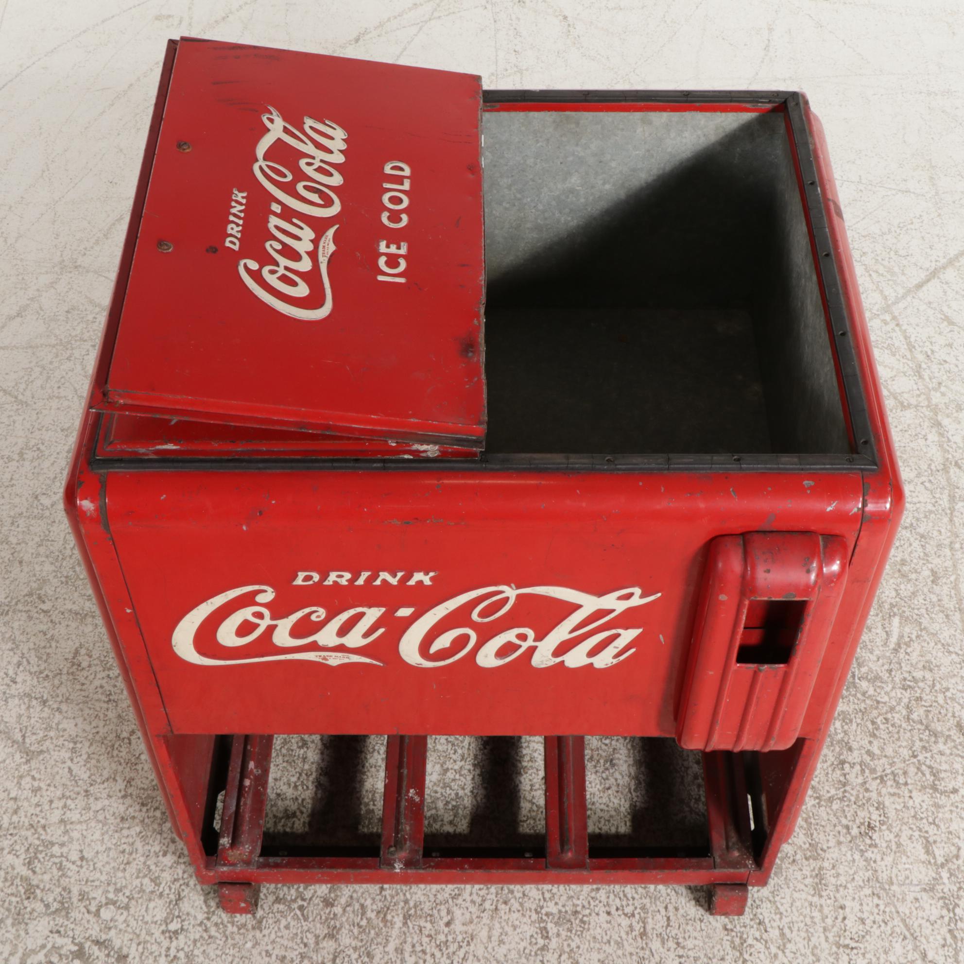 CocaCola Ice Chest, Mid20th Century EBTH