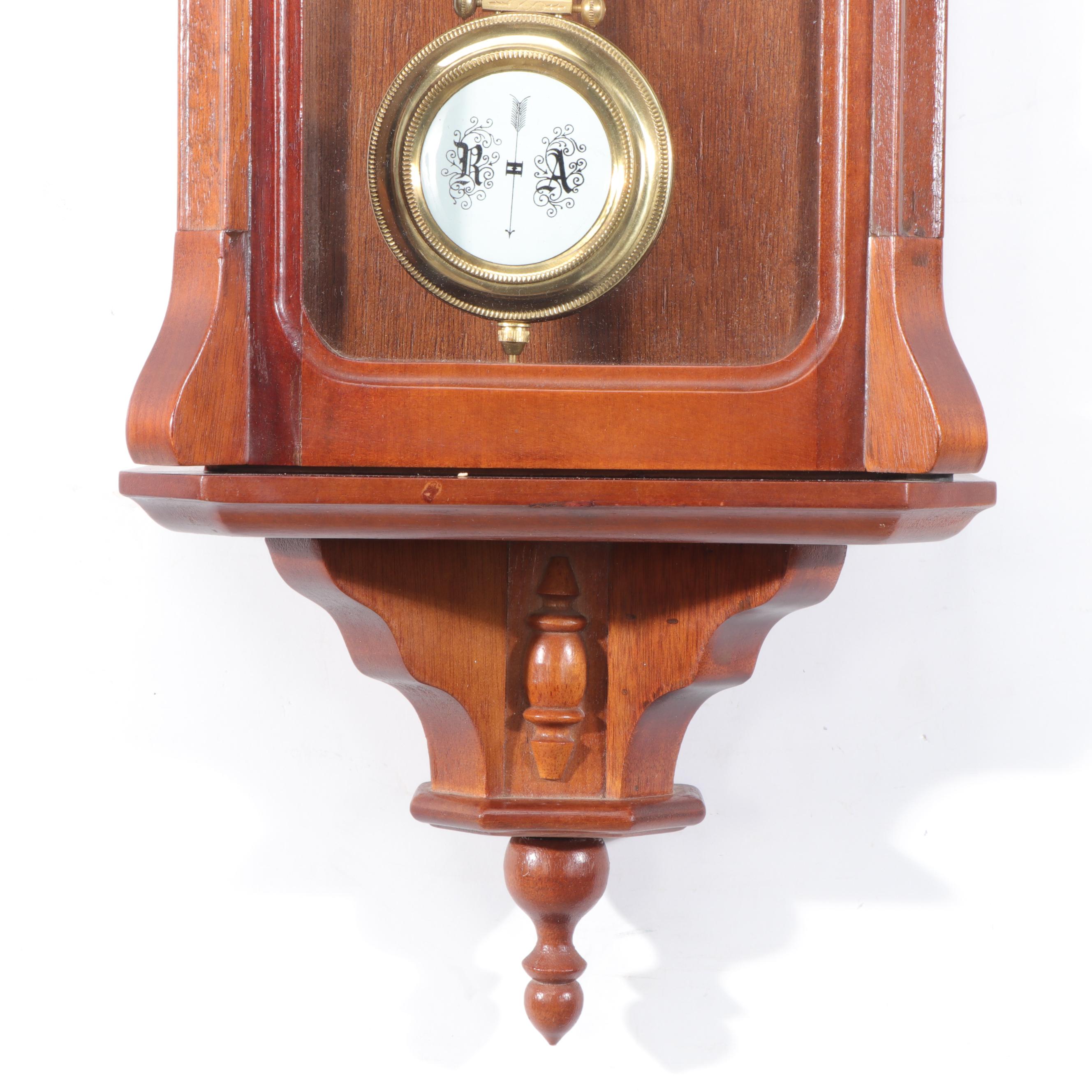 Rolens 31Day Regulator Wood Wall Clock EBTH