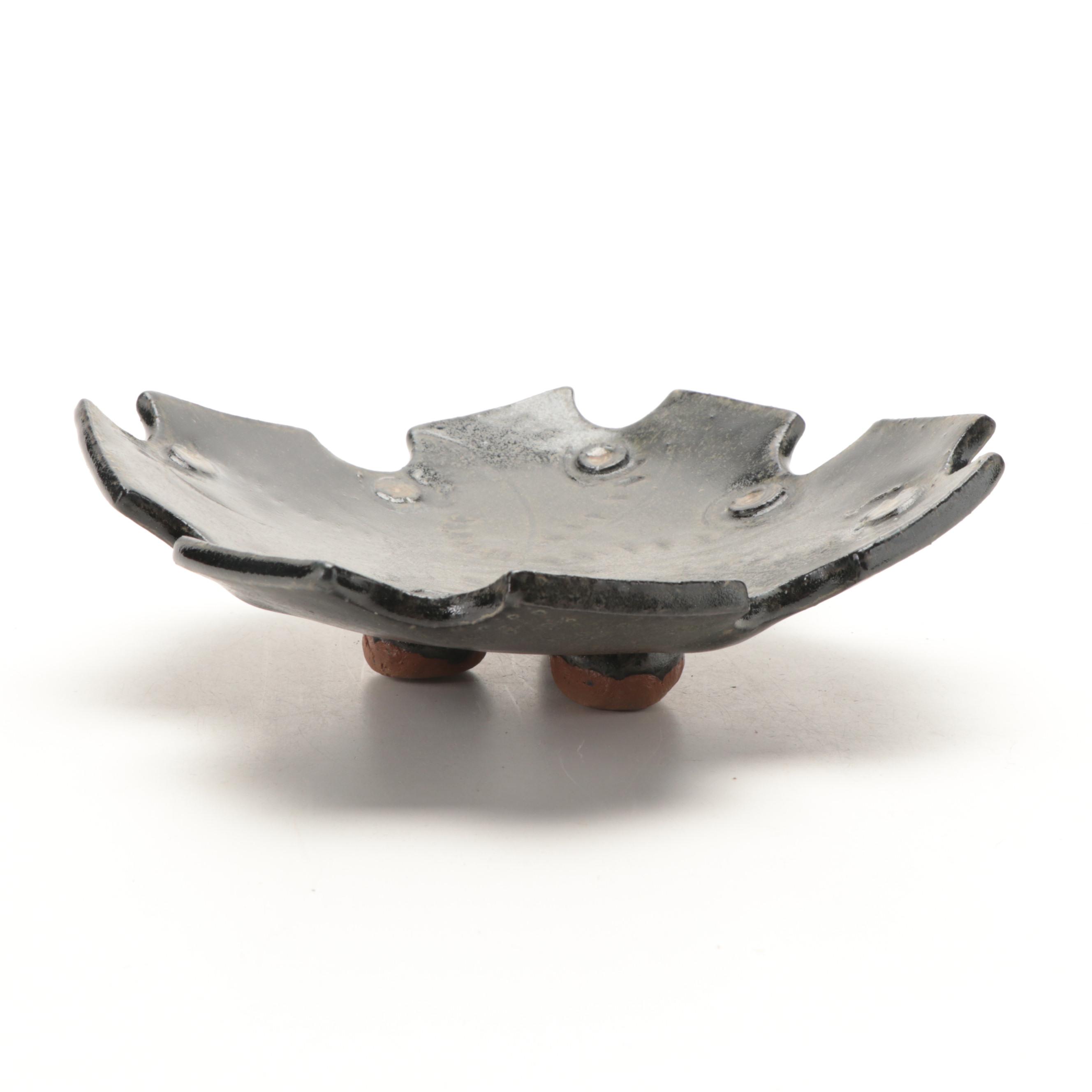 Wheel Thrown and Hand Built Studio Pottery Bowls with Japanese Wine Bell Chime EBTH