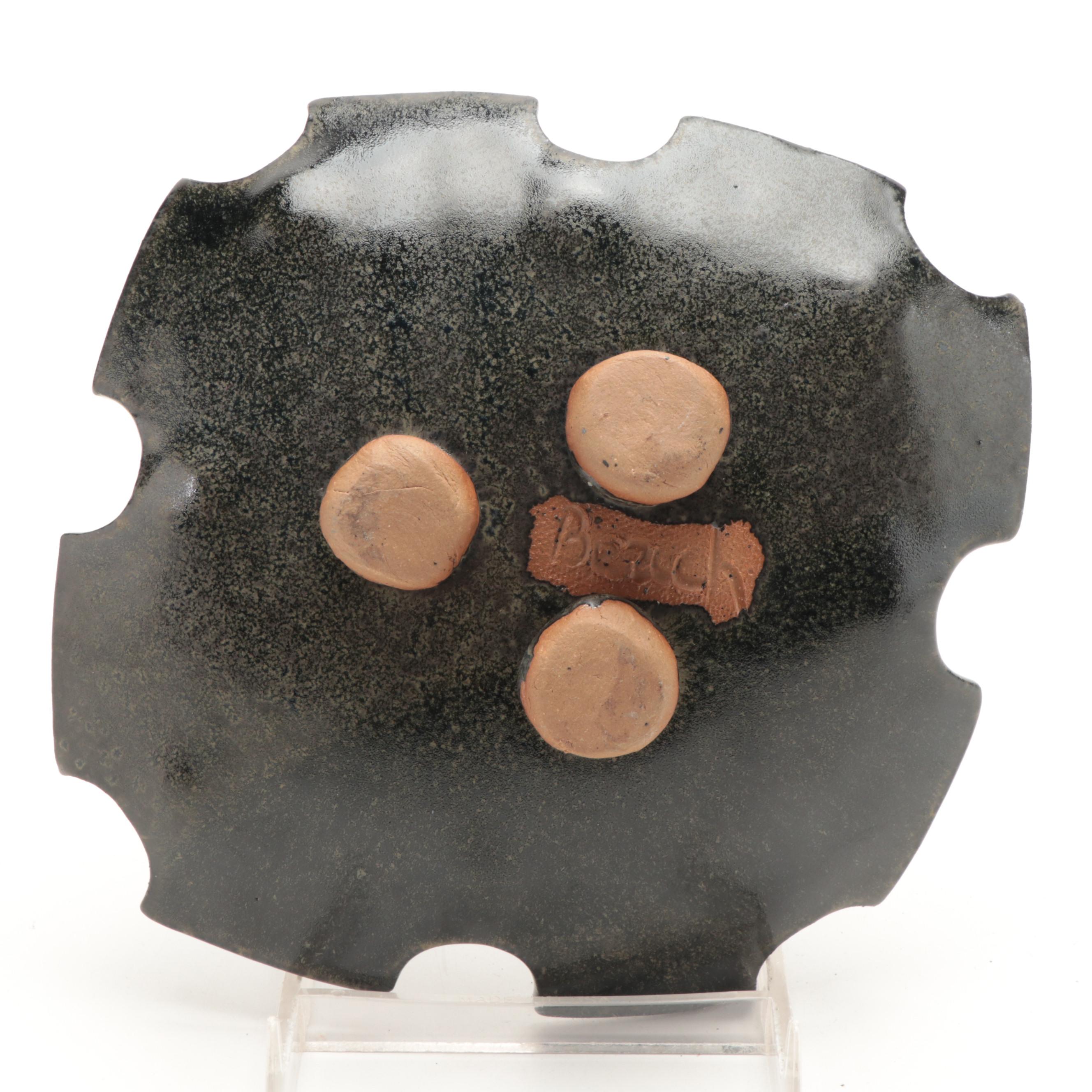 Wheel Thrown and Hand Built Studio Pottery Bowls with Japanese Wine Bell Chime EBTH