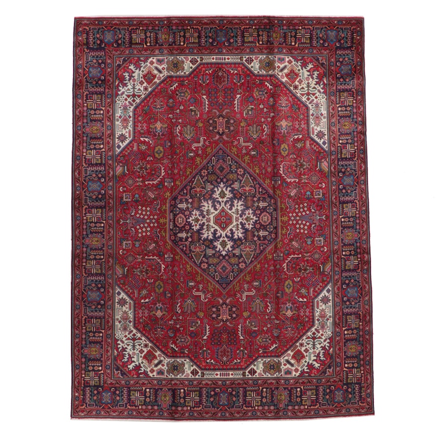 9'5 x 13'6 Hand-Knotted Persian Room Sized Rug