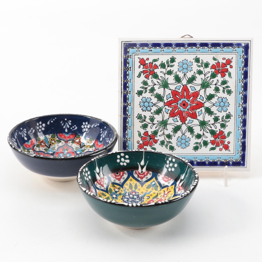 Knossos Ltd Grecian Tile and Turkish Bowls