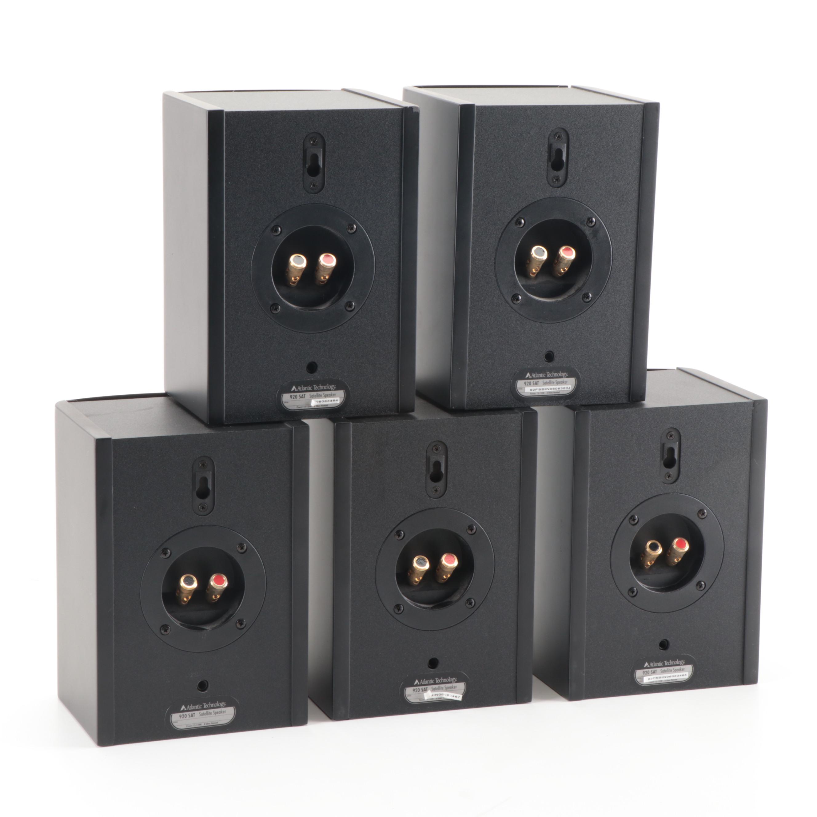 Atlantic Technology Model 102 SB Subwoofer and 920 Satellite Speaker System EBTH