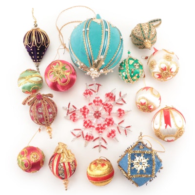 Embellished Fabric and Other Decorative Ornaments