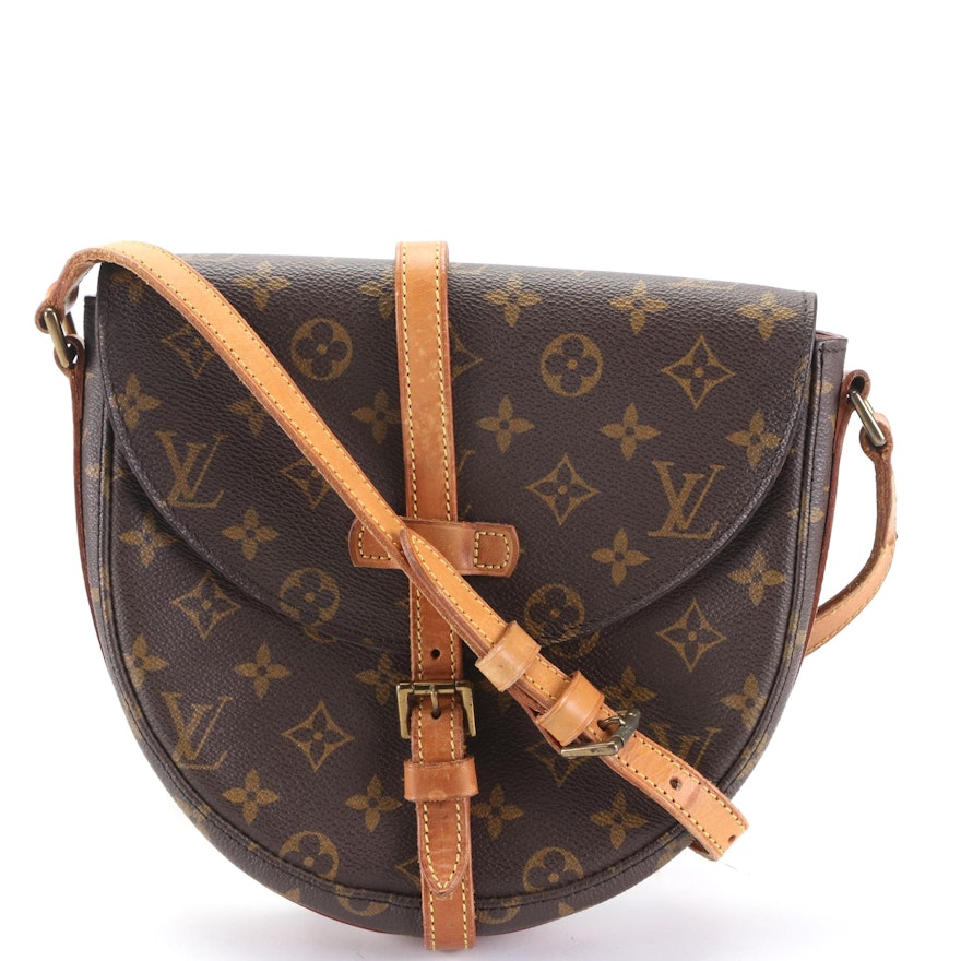 Louis Vuitton Chantilly Crossbody in Monogram Canvas and Vachetta Leather