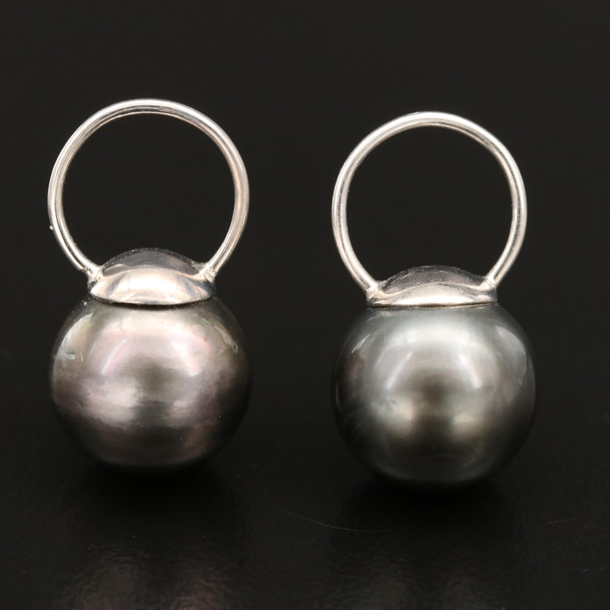 14K Pearl Earrings Enhancers