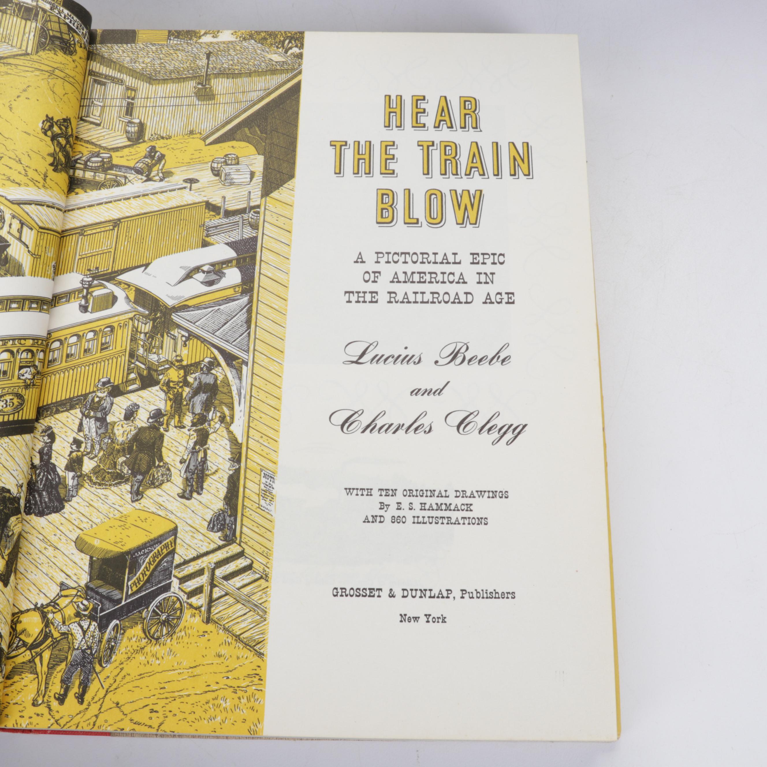 History of Trains and Train Travel Book Collection EBTH