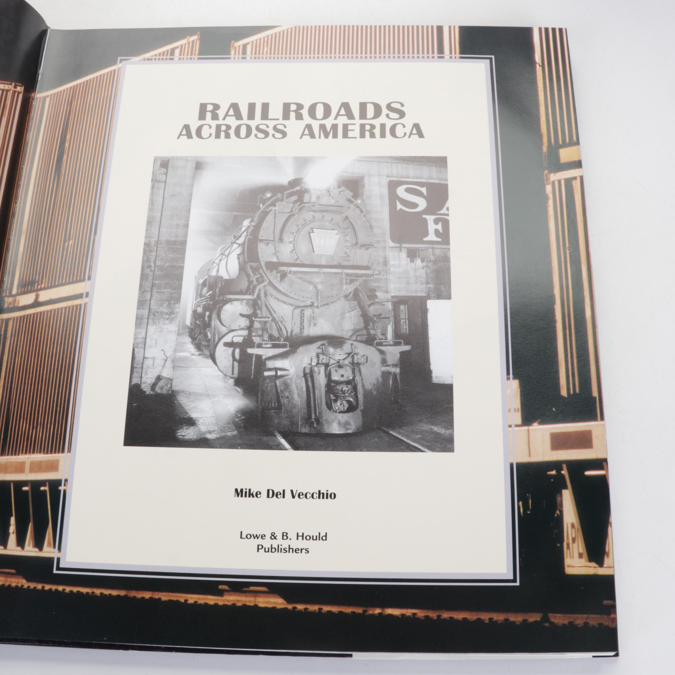 History of Trains and Train Travel Book Collection EBTH