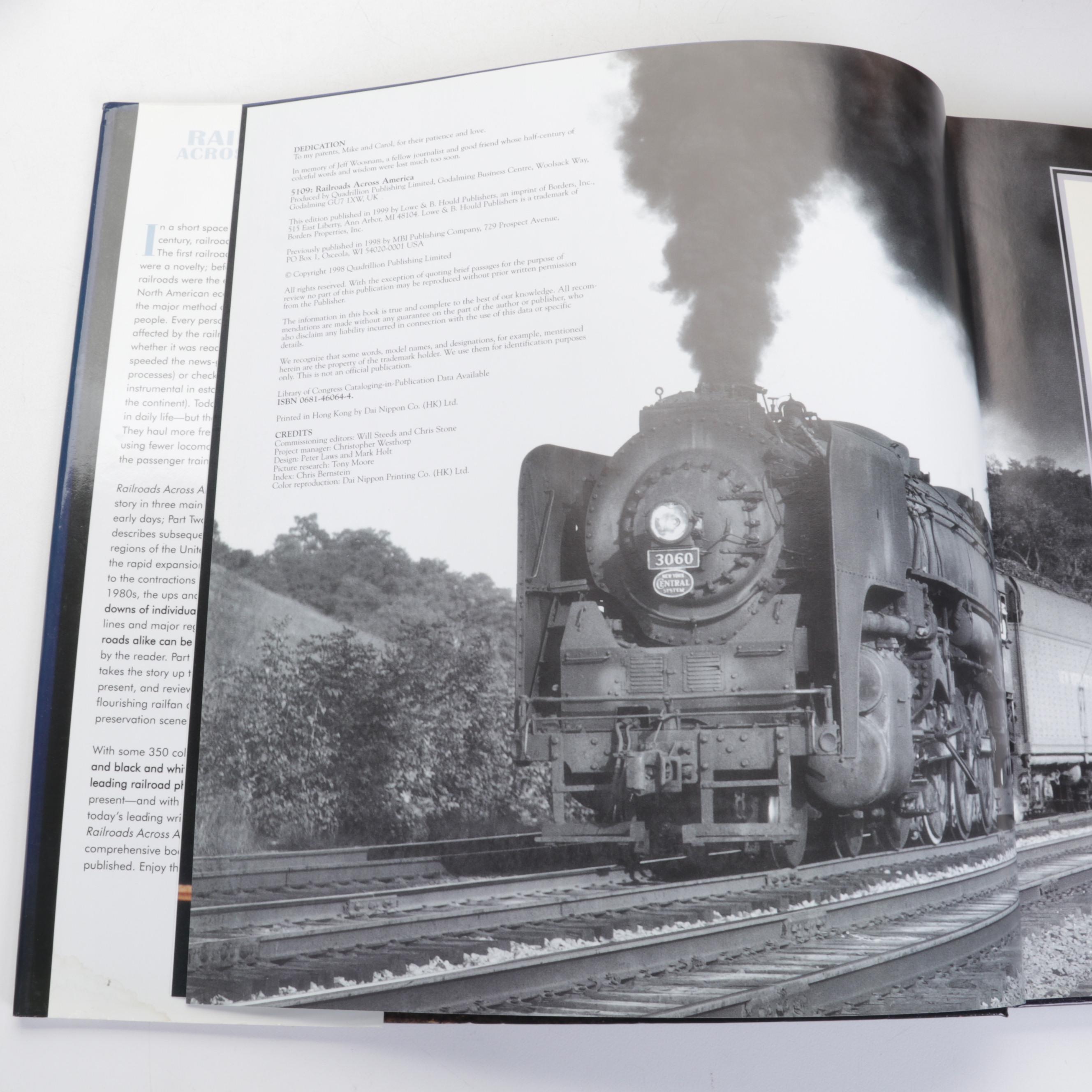History of Trains and Train Travel Book Collection EBTH