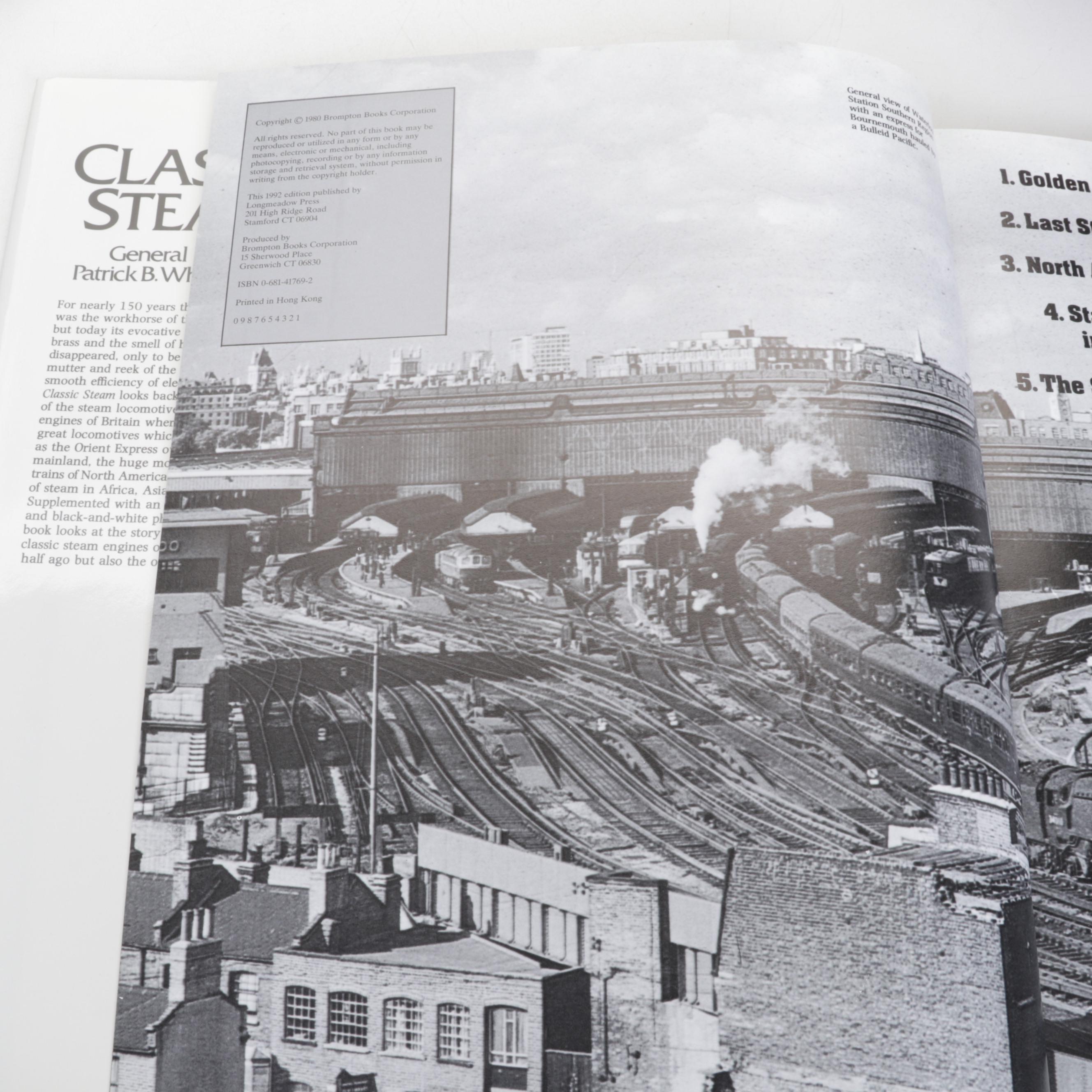 History of Trains and Train Travel Book Collection EBTH