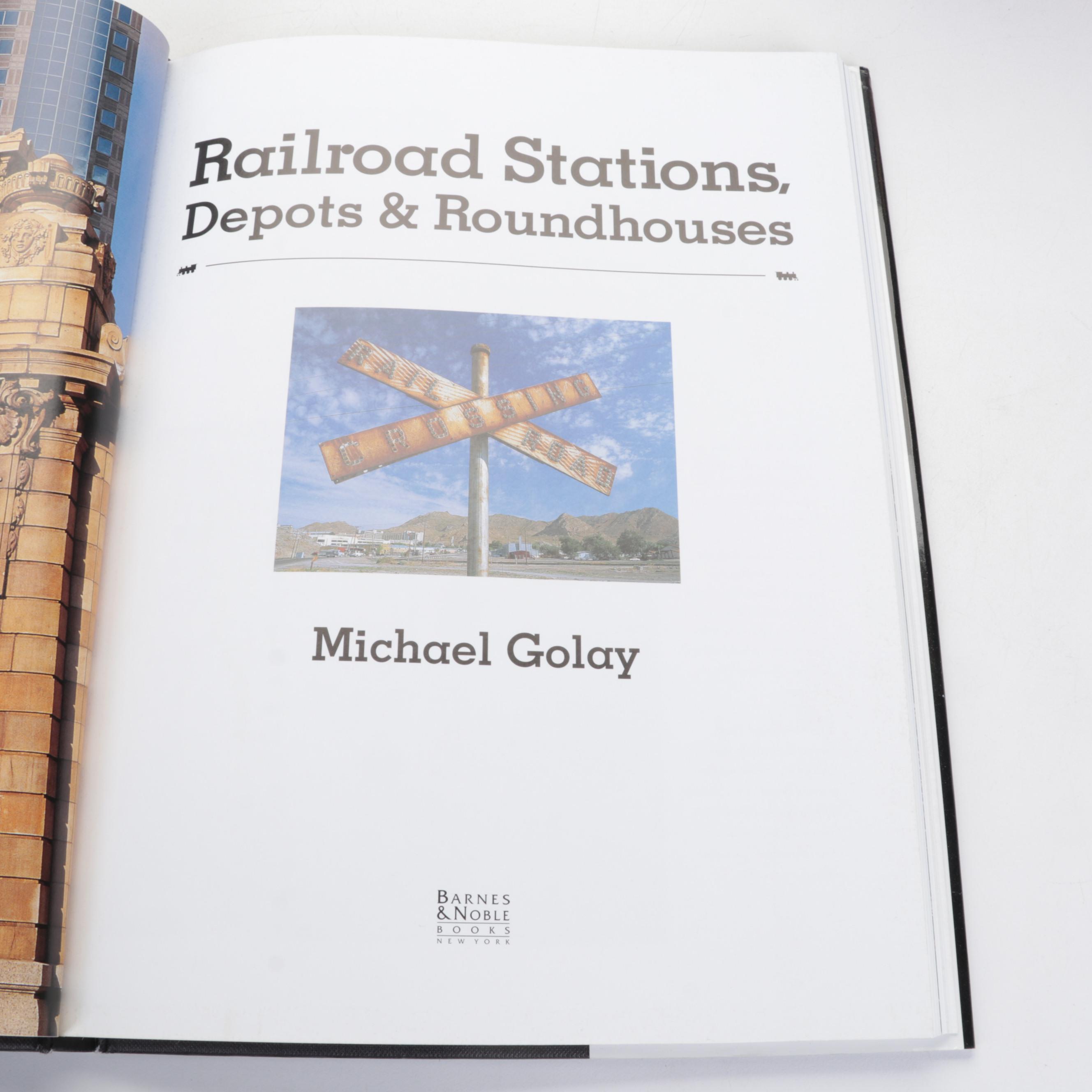 History of Trains and Train Travel Book Collection EBTH