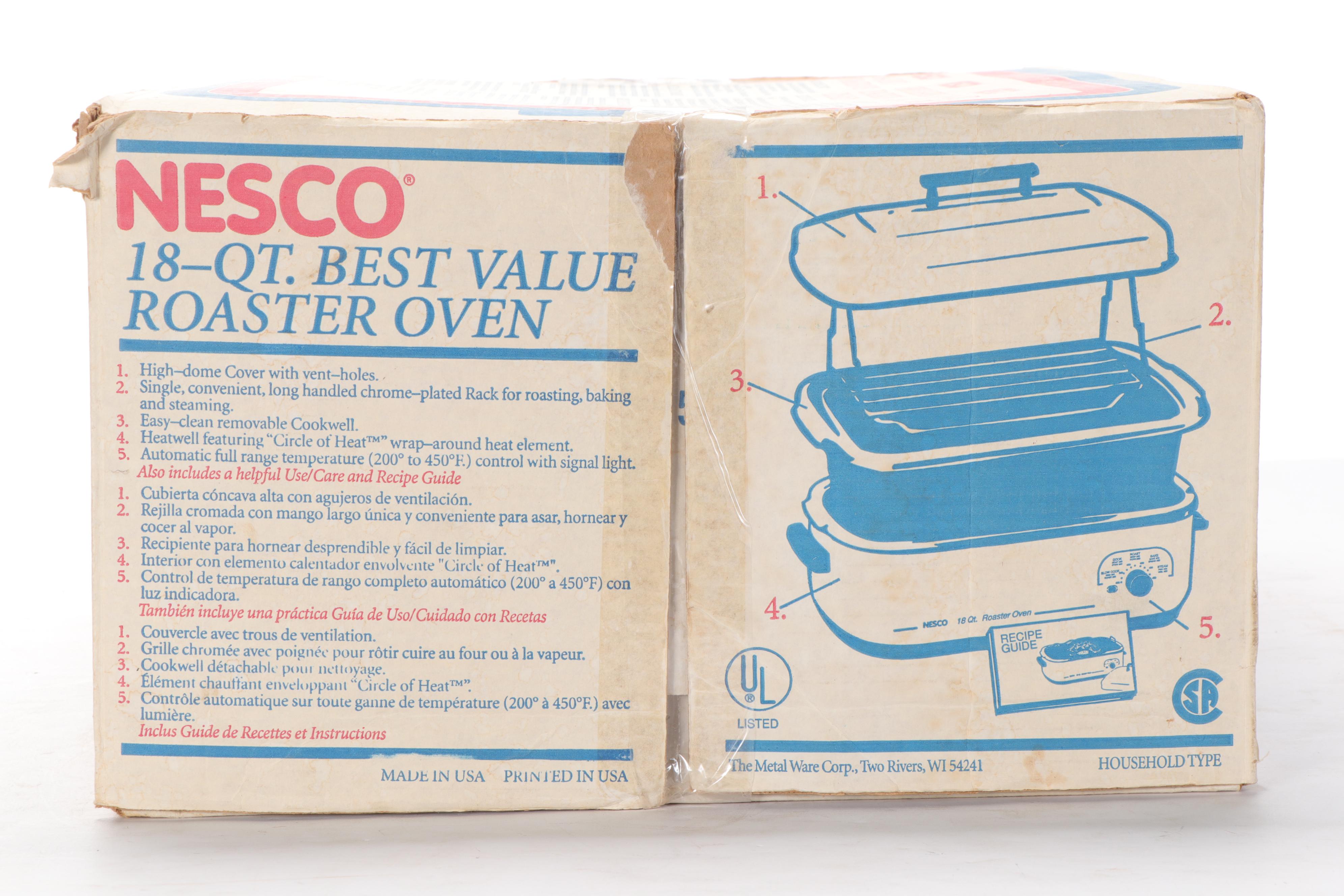 Nesco and Aroma Electric 18Quart Roaster Ovens EBTH