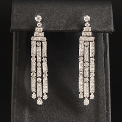 14K 2.48 CTW Diamond Earrings