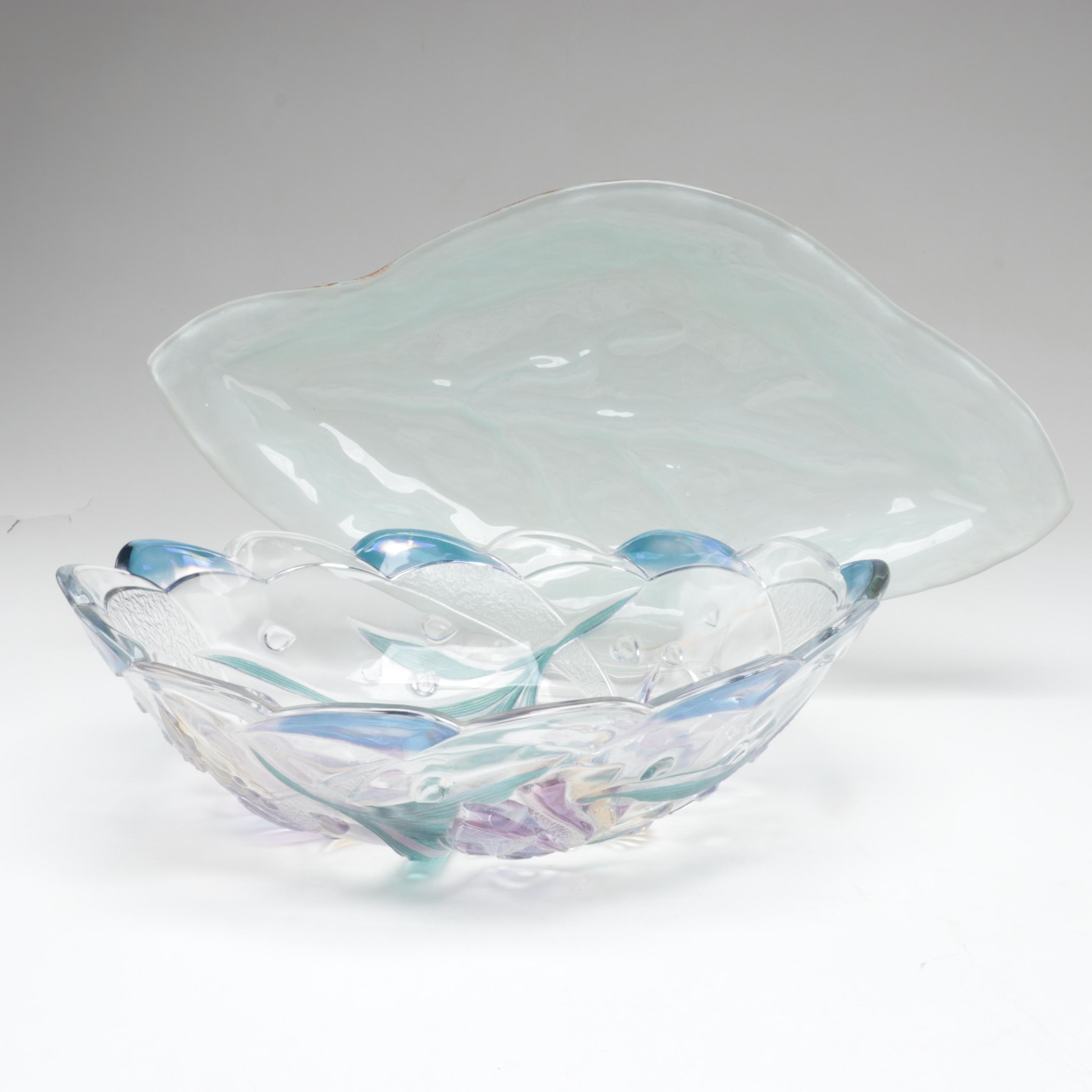 Molded Art Glass Bowls EBTH