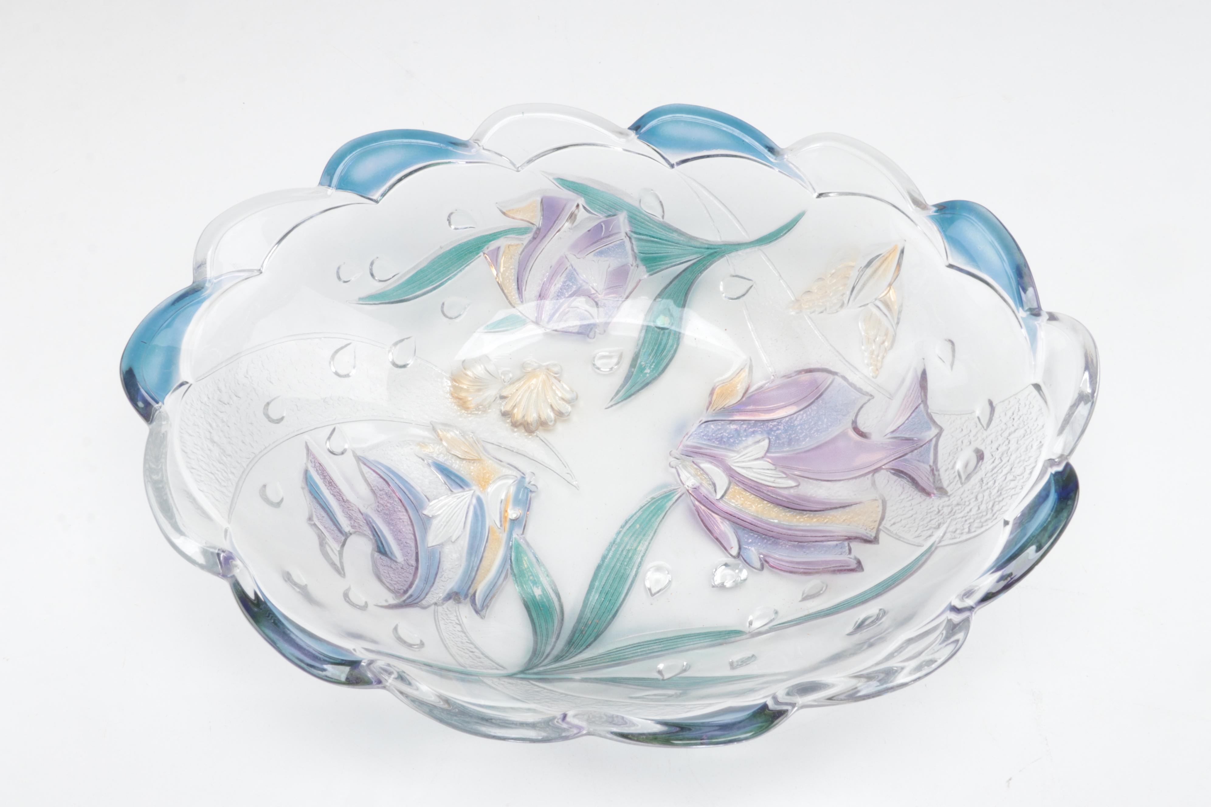 Molded Art Glass Bowls EBTH