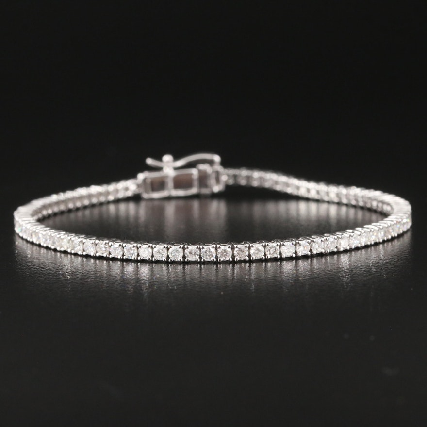 14K 2.24 CTW Diamond Line Bracelet