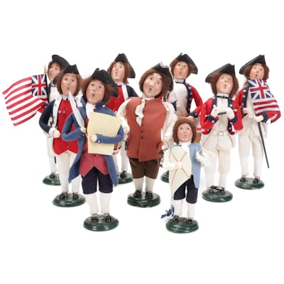 Byers' Choice Carolers Including "Williamsburg" Specialty Figurines