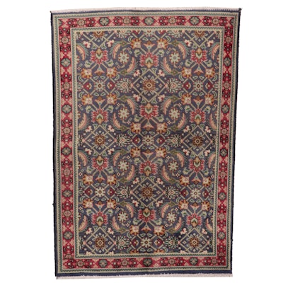 3'3 x 4'8 Hand-Knotted Indo-Persian Veramin Accent Rug