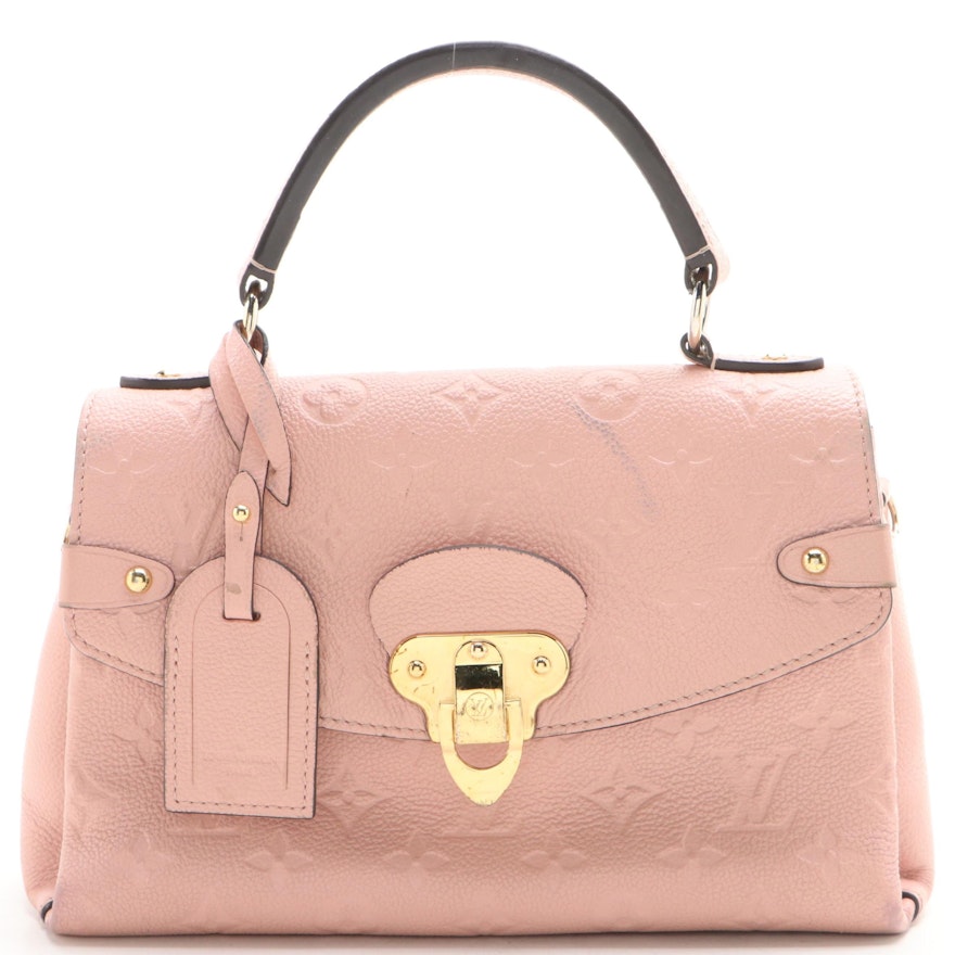 Louis Vuitton Georges BB Handbag in Monogram Empreinte Leather