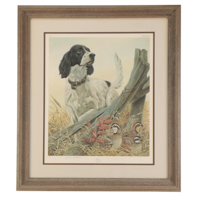 John Ruthven Offset Lithograph "Rummy," Late 20th Century