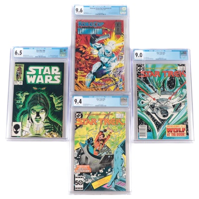 Modern, Bronze Age CGC Graded Marvel, Other Comic Books With Star Wars, More