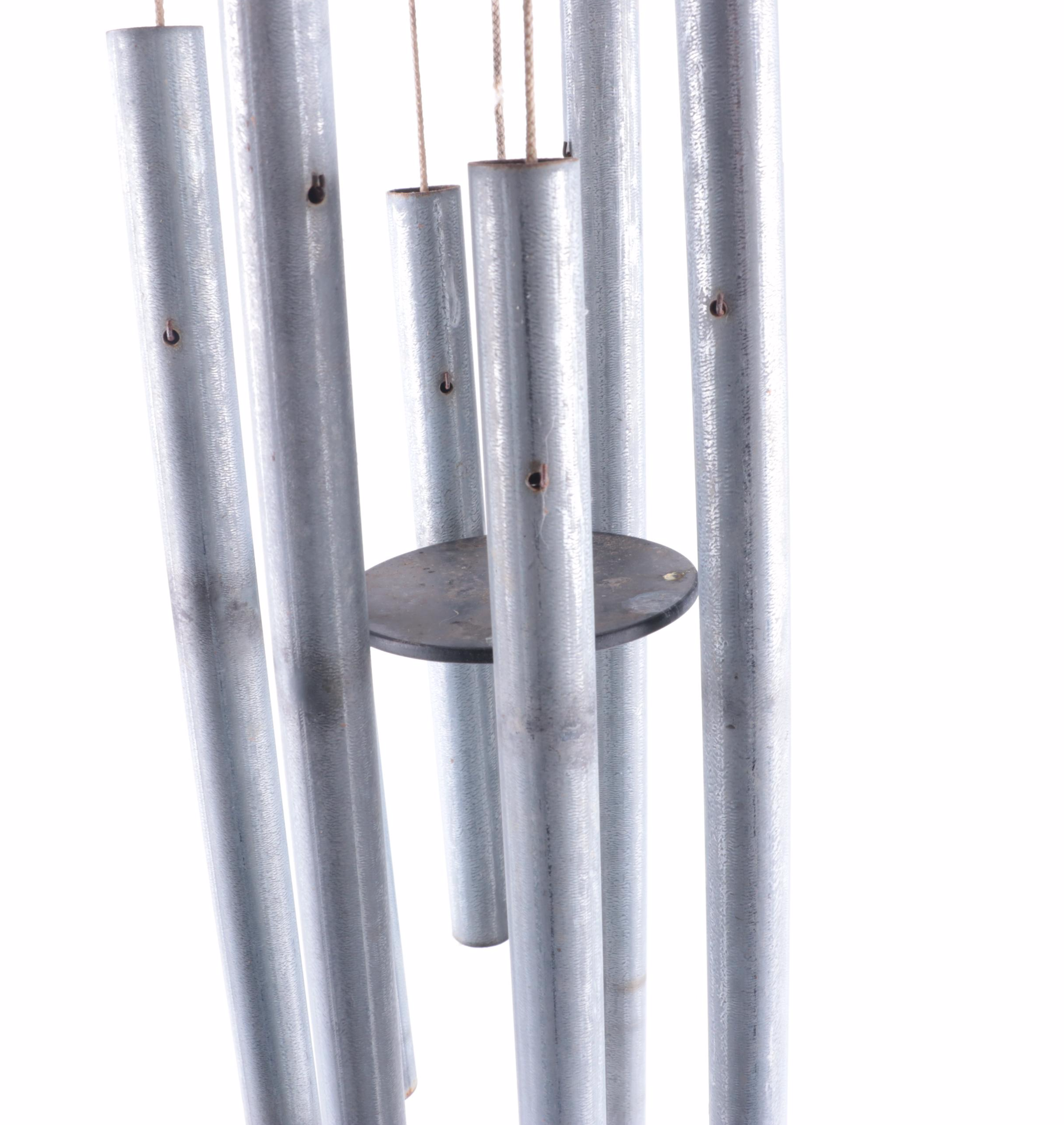 Metal Eight Pipe Patio Wind Chime EBTH