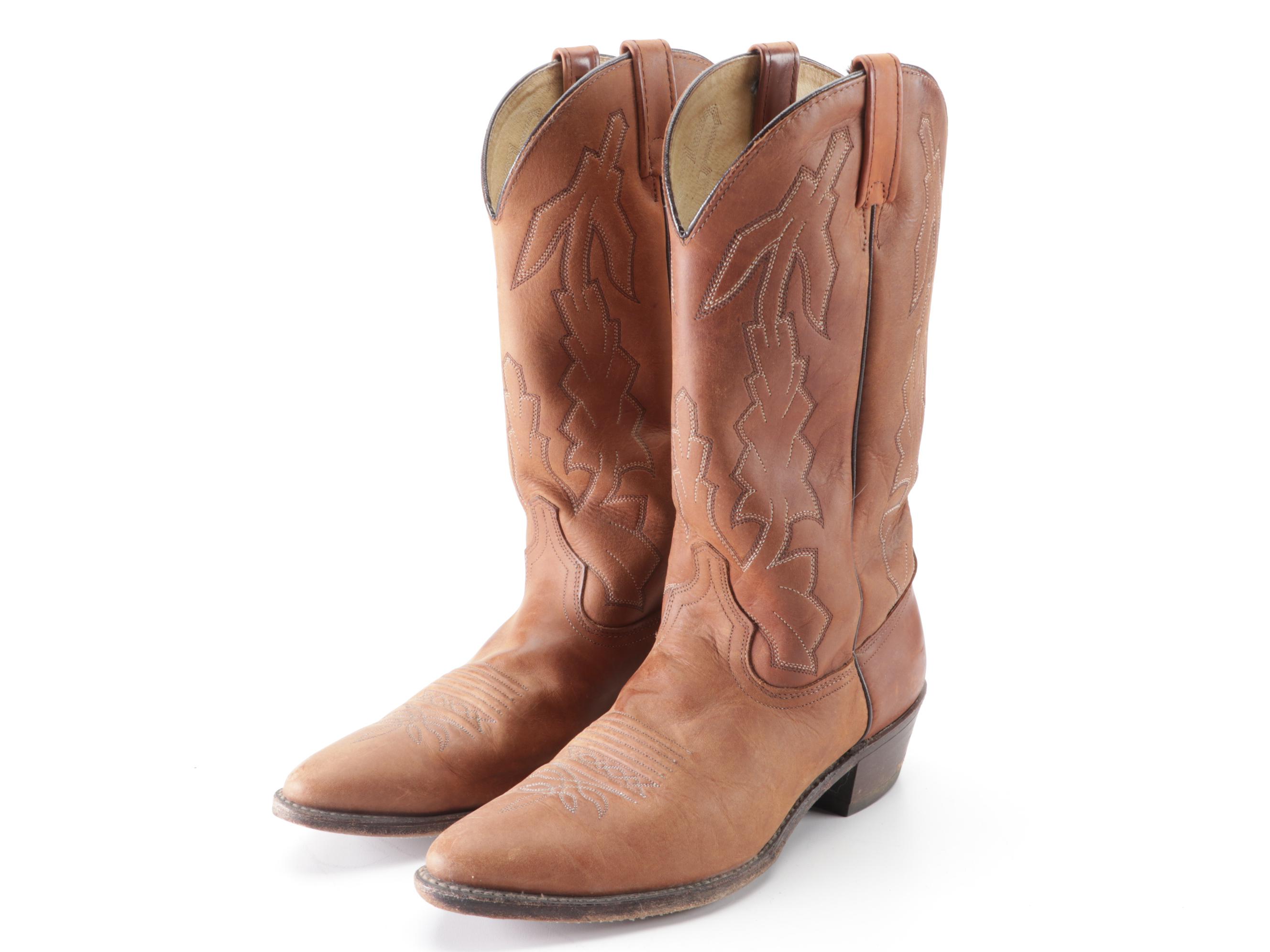 Men's Western Boots Including H H Brown and Dan Post EBTH