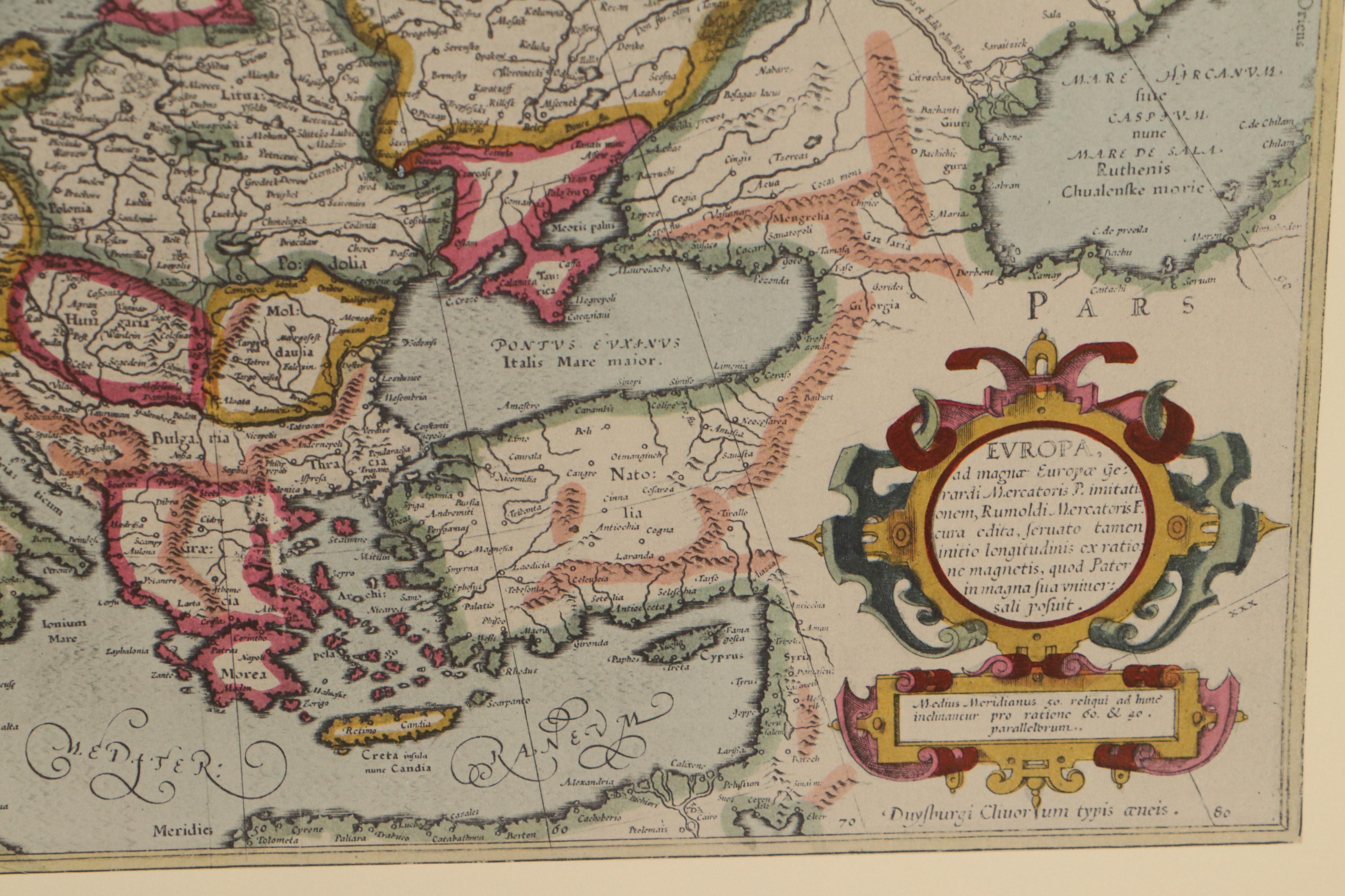 Giclée Maps After After Abraham Ortelius and More, Mid-20th Century | EBTH