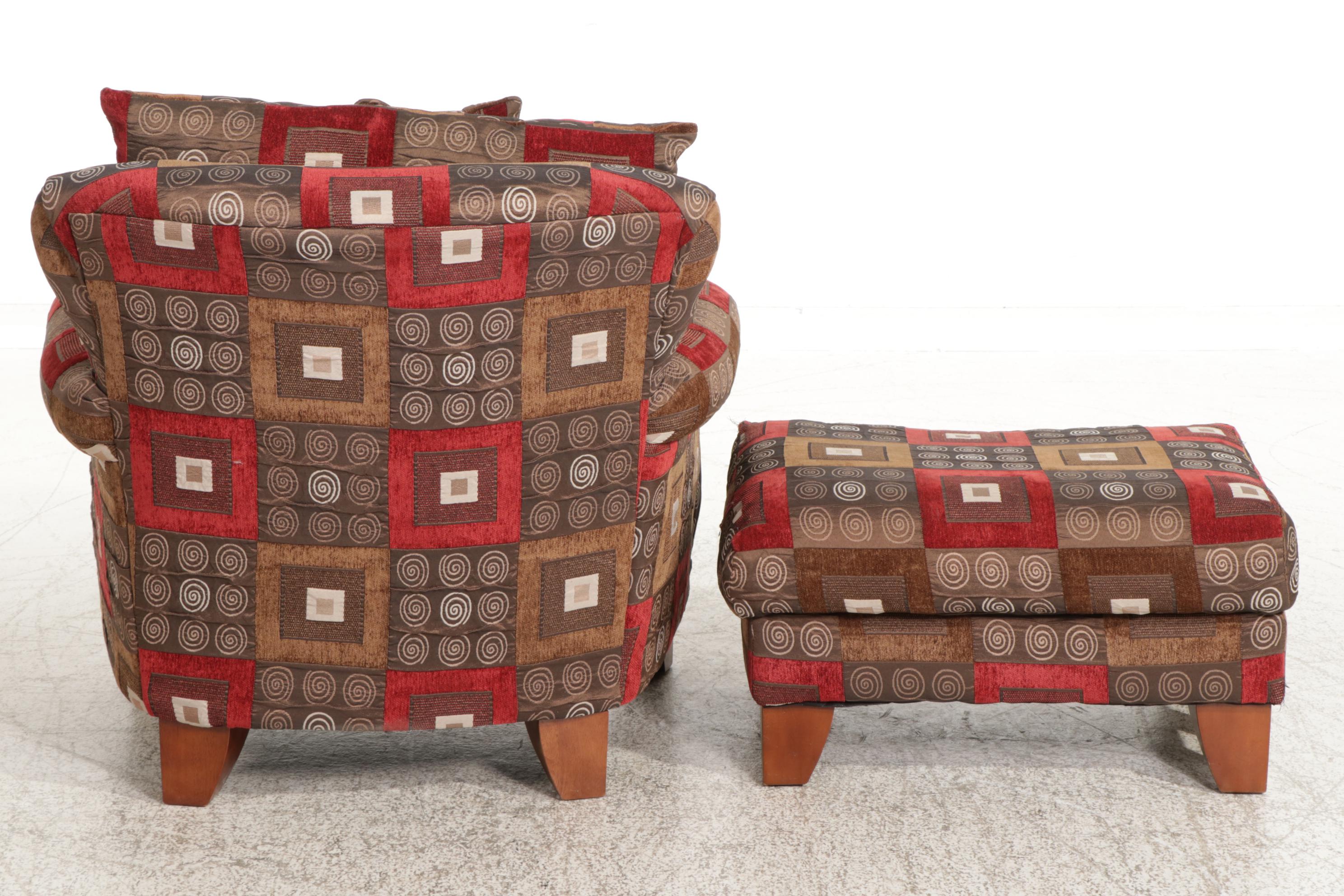 Corinthian Inc. for FrontRoom Furnishings Upholstered Armchair and