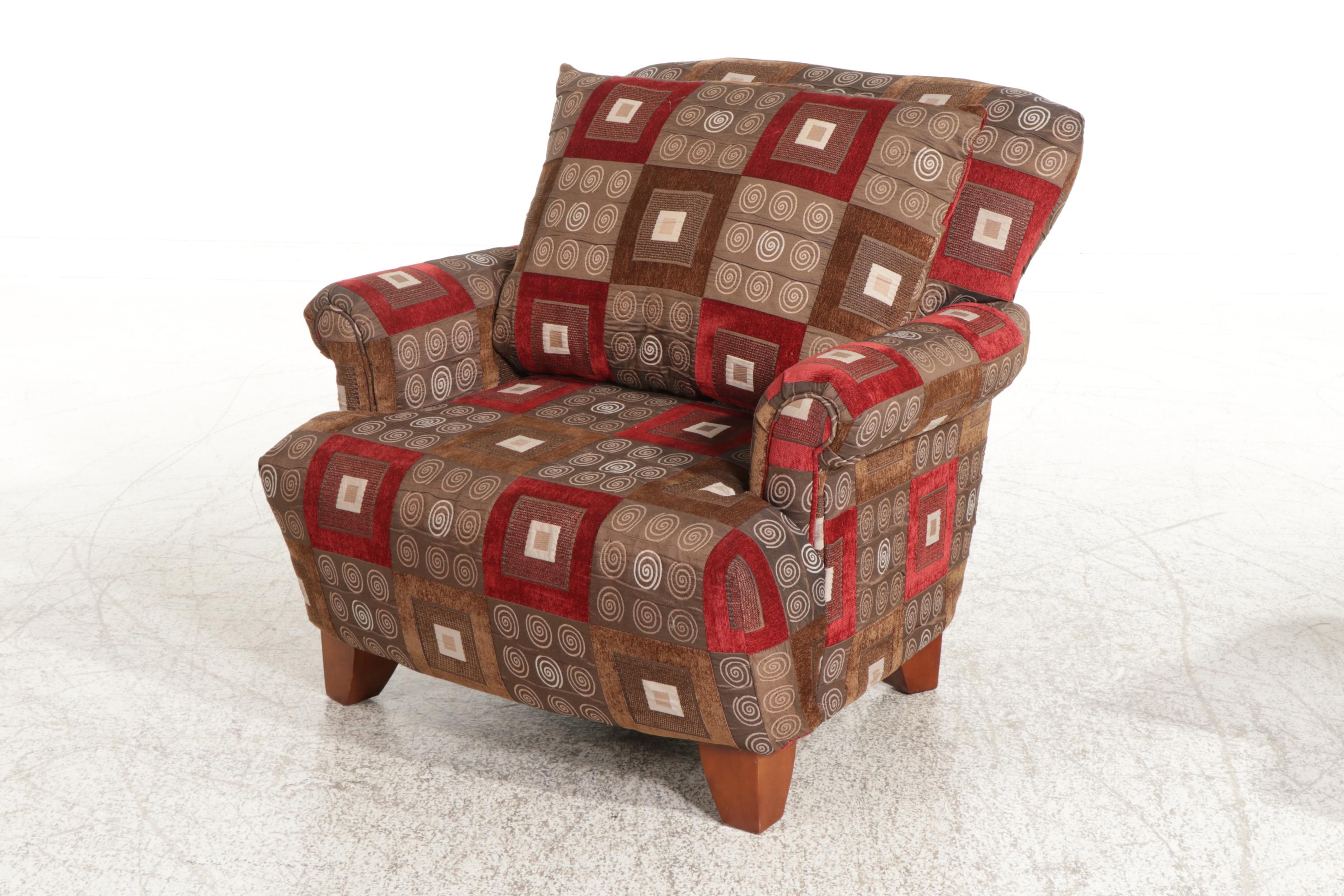 Corinthian Inc. for FrontRoom Furnishings Upholstered Armchair and
