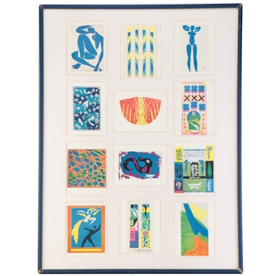 Offset Lithograph After Henri Matisse Including "Blue Nude II"