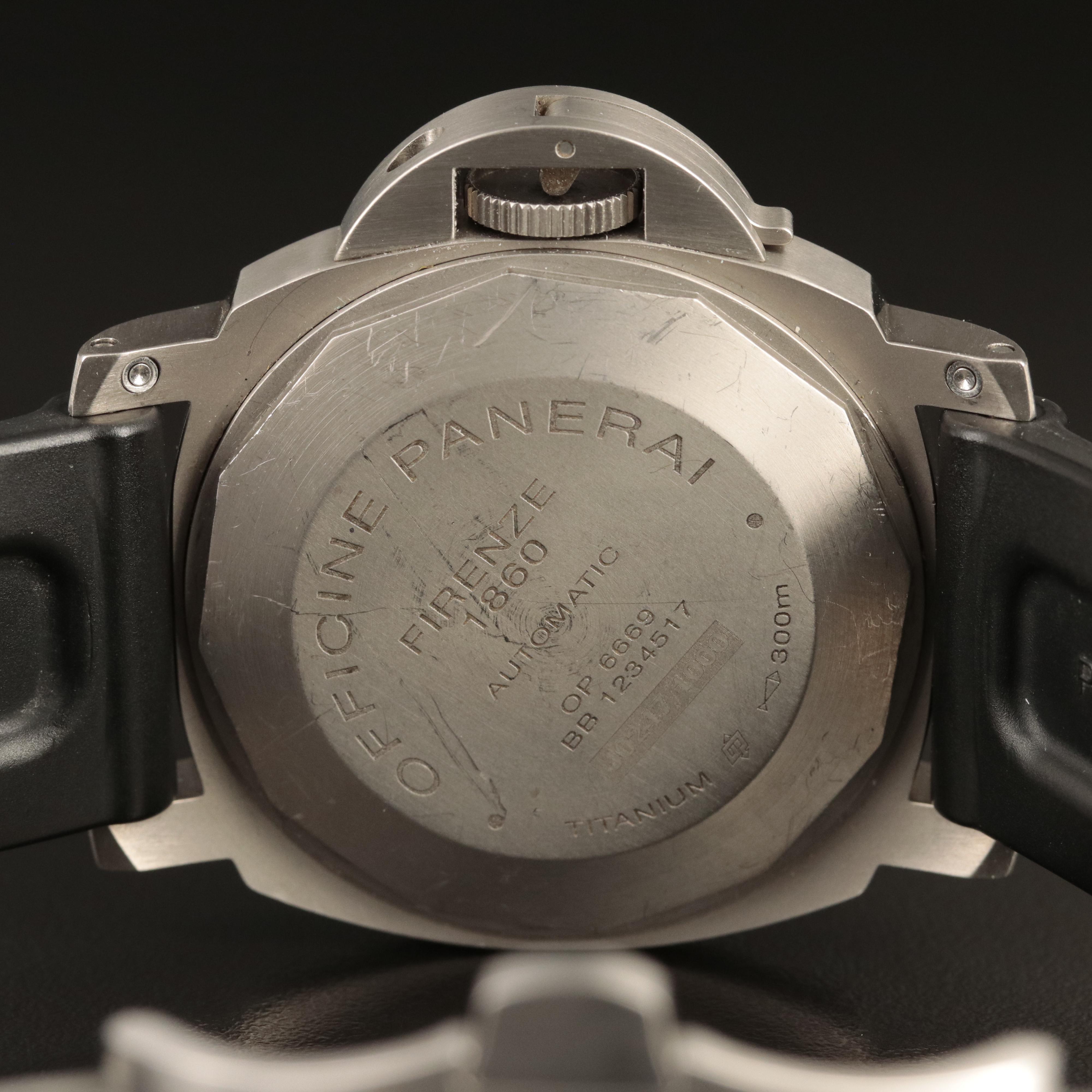 Panerai Luminor Marina Automatic 44mm Titanium Wristwatch | EBTH