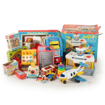 Fisher-Price Play Family Jetport, Medical Kit, Post Office and More