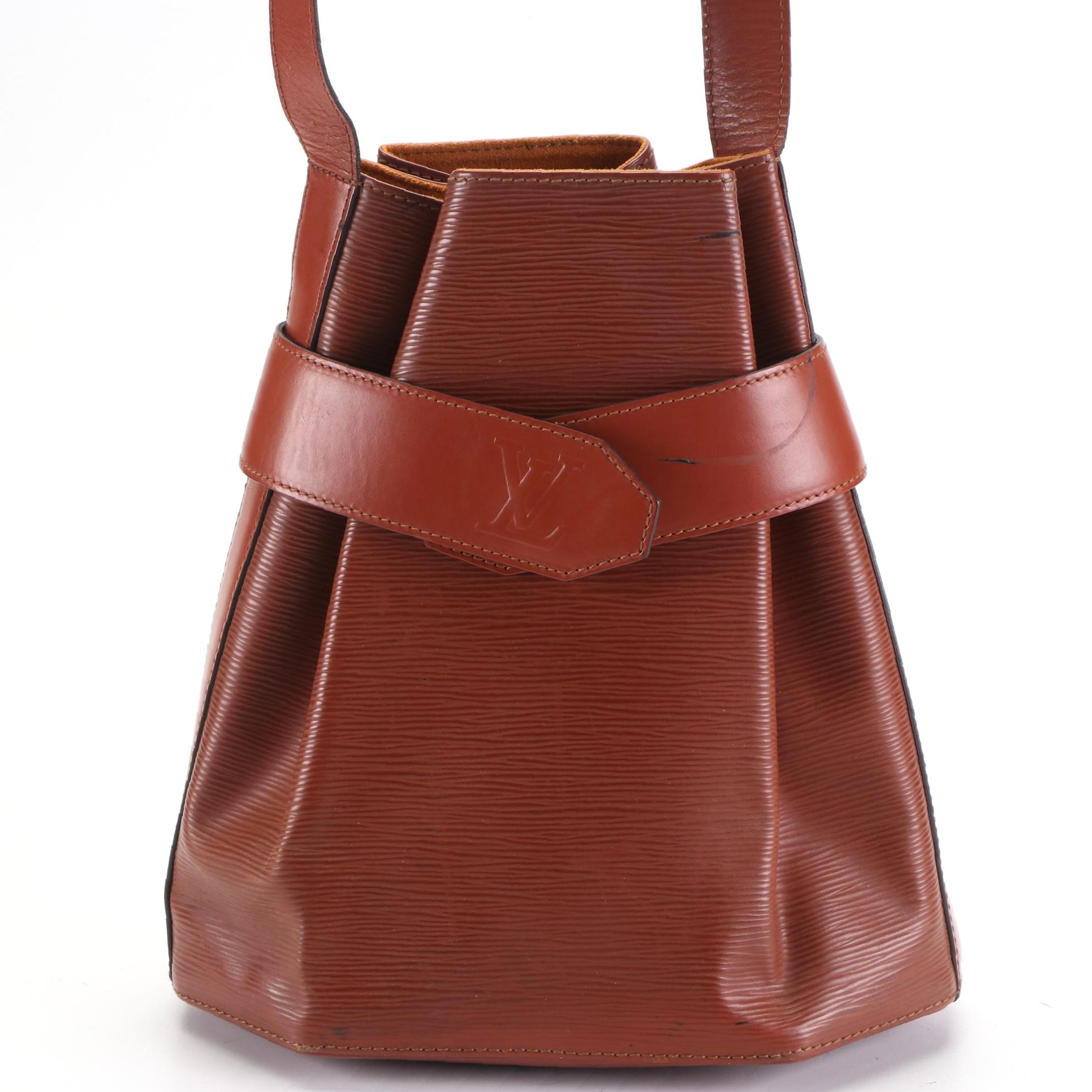 Louis Vuitton Sac d'Épaule Bag in Kenyan Fawn Epi and Smooth Leather EBTH