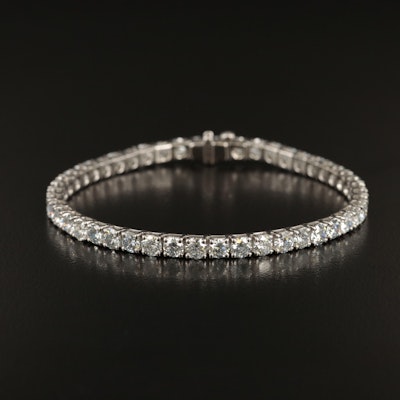 14K 11.59 CTW Lab Grown Diamond Line Bracelet