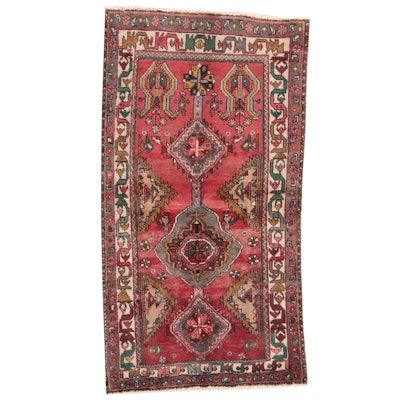 3'3 x 6' Hand-Knotted Persian Lurs Area Rug