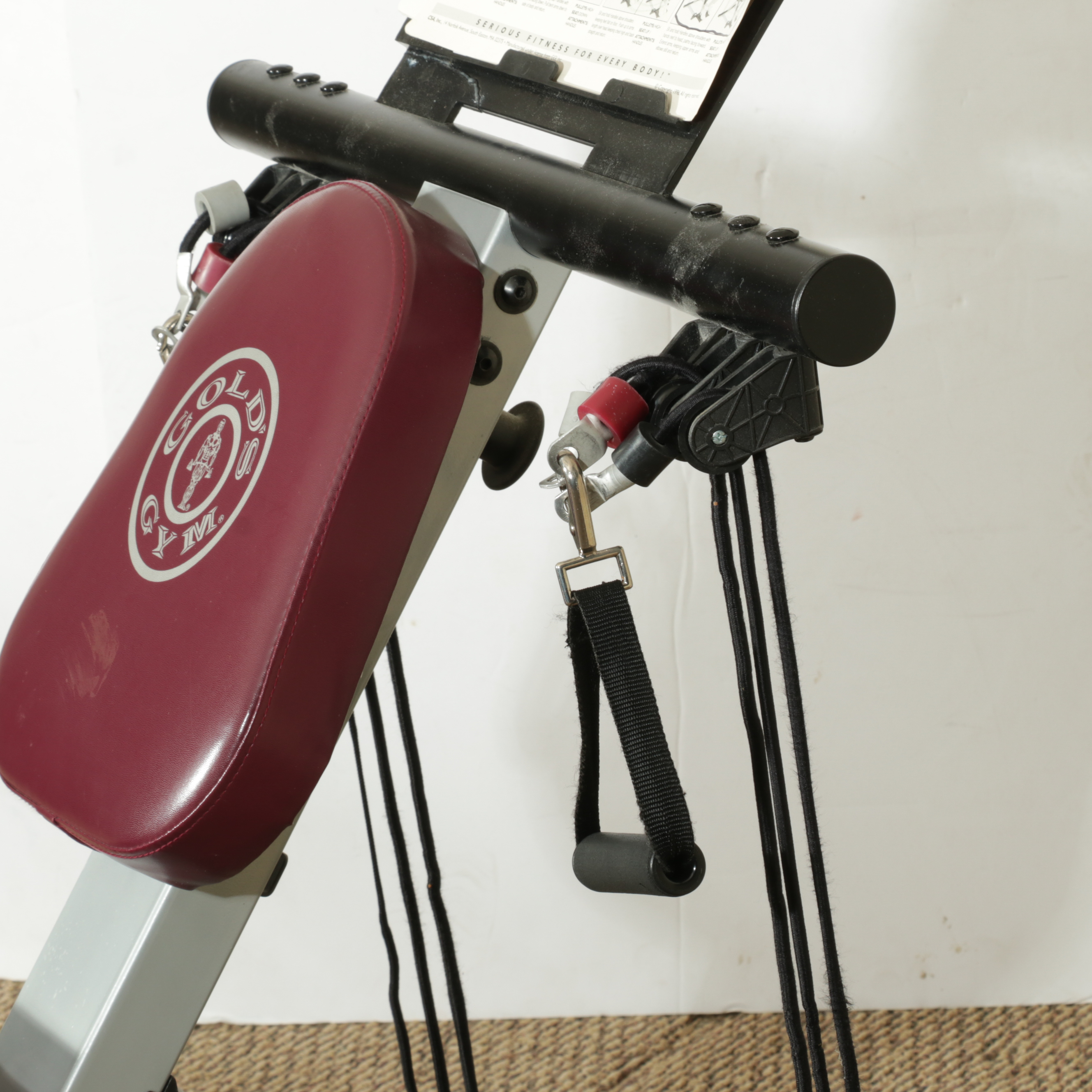 Elite Fitness Inversion Table, Gold's Gym Personal Trainer, Exercise Trampoline EBTH