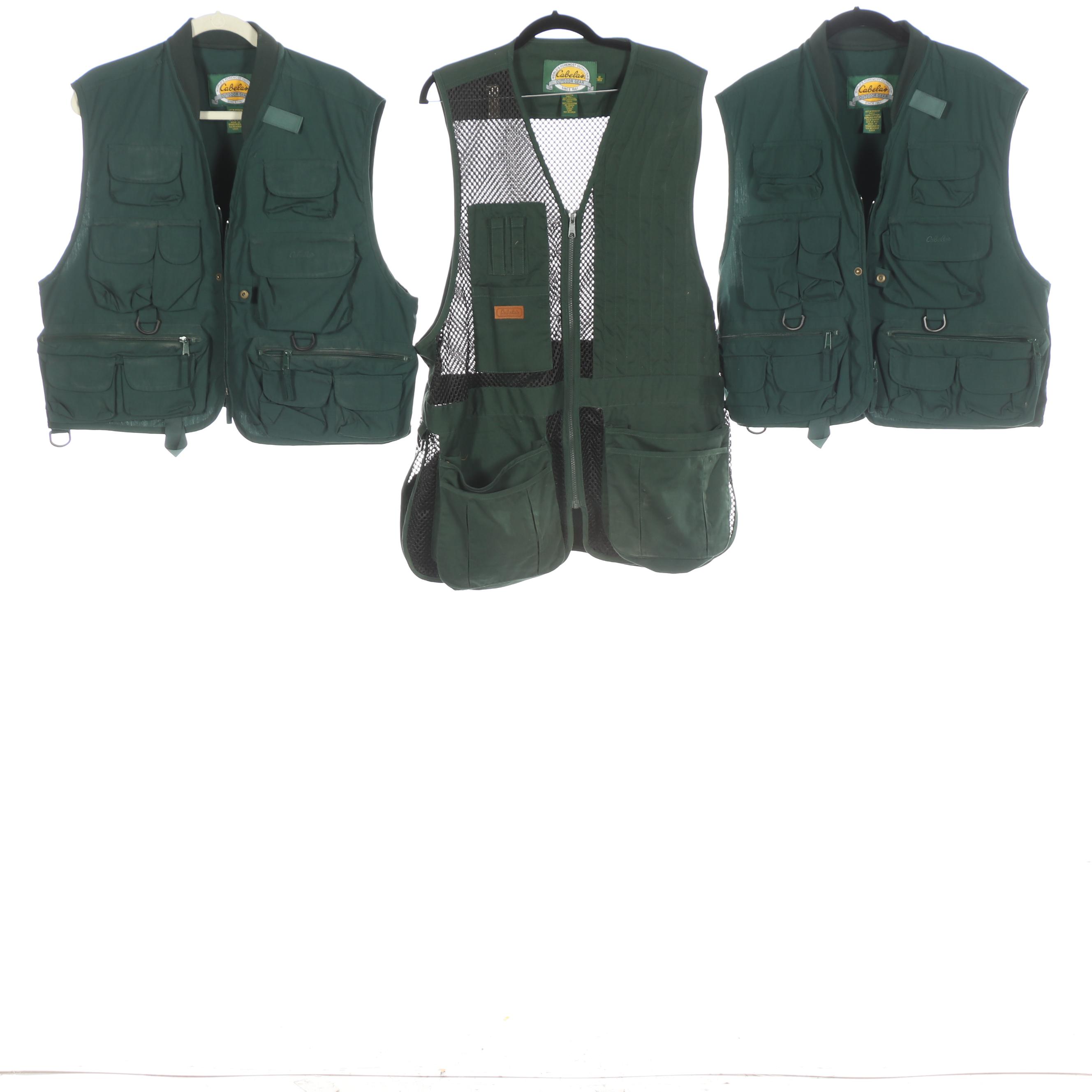 Royal Robbins Field Vest, Cabela's Outdoor Vests, and Pflueger Vest EBTH